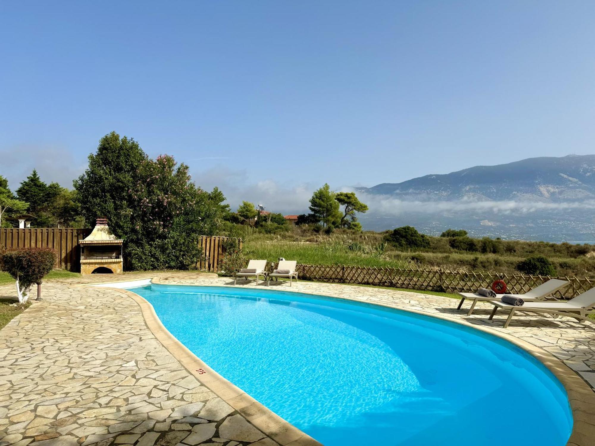Villa Afroditi, Spartia, Kefalonia Livathos  Экстерьер фото